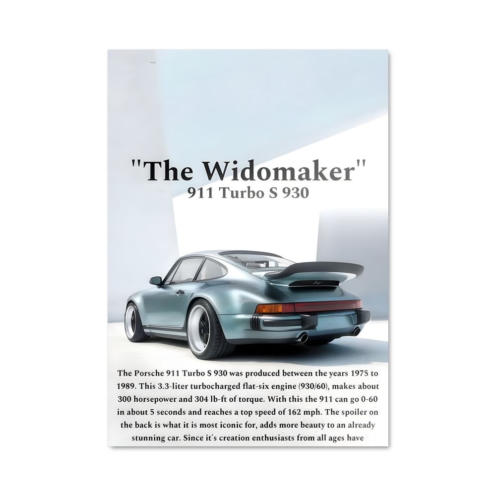 Poster VW0R Turbo